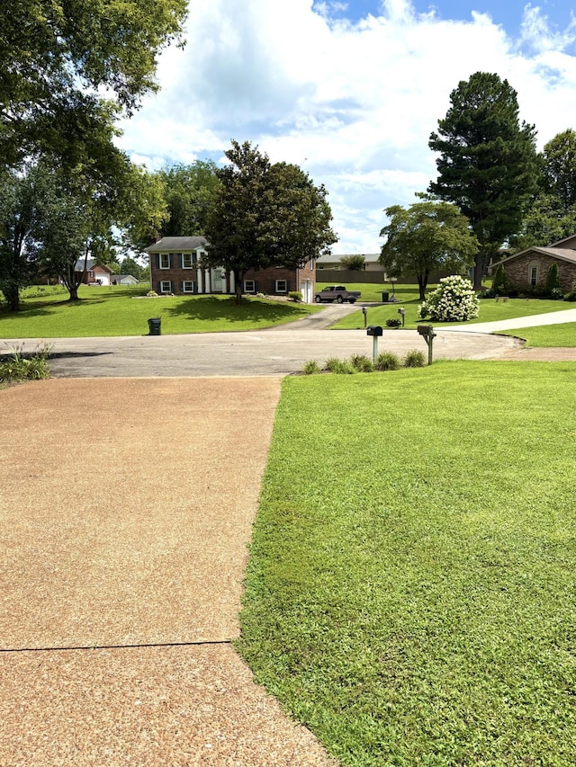806 Sharon Cir, Lawrenceburg, TN 38464 - view of home's community with a yard
