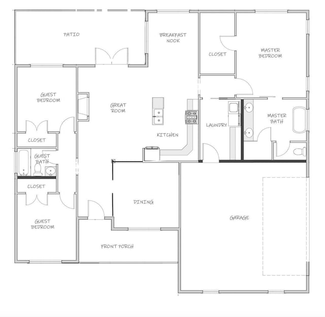 3200 Crockett Pointe, Jasper, TN 37347 - view of room layout