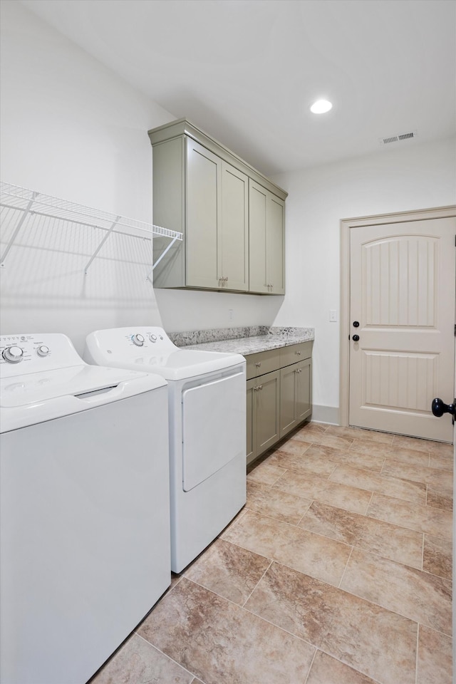 3200 Crockett Pointe, Jasper, TN 37347 - laundry area with washer and dryer and cabinet space