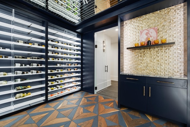 4606 Shys Hill Rd, Nashville, TN 37215 - wine room with baseboards