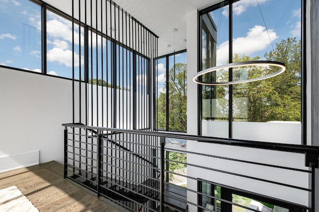 4606 Shys Hill Rd, Nashville, TN 37215 - stairs featuring wood finished floors