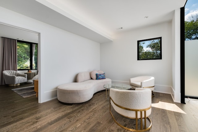 4606 Shys Hill Rd, Nashville, TN 37215 - sitting room with wood finished floors
