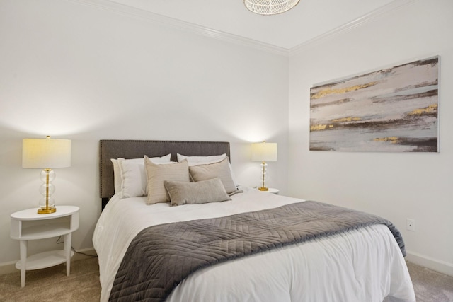 2000 Far Fara Way, Brentwood, TN 37027 - carpeted bedroom with baseboards and ornamental molding