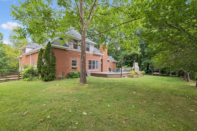 2000 Far Fara Way, Brentwood, TN 37027 - view of yard featuring a deck