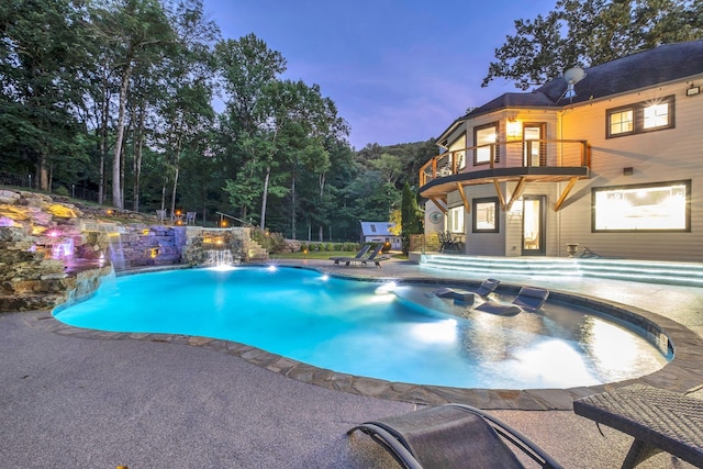 3120 Boxley View Ln, Franklin, TN 37064 - outdoor pool featuring a patio