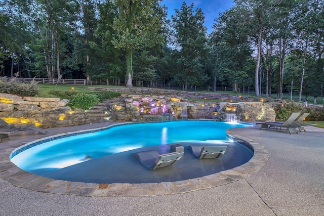 3120 Boxley View Ln, Franklin, TN 37064 - outdoor pool featuring a patio area