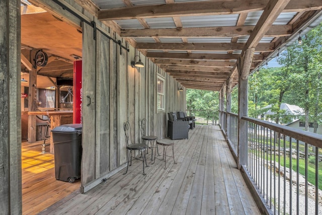 3120 Boxley View Ln, Franklin, TN 37064 - view of wooden terrace