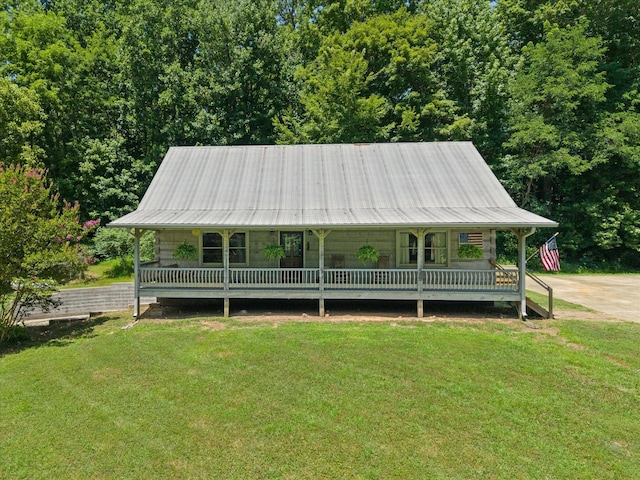 3000 Preston Bagwell Rd, Clarksville, TN 37043 - view of front of home featuring a porch and a front yard