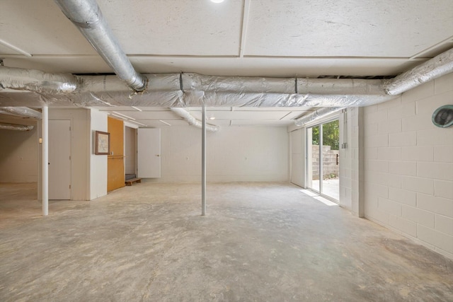 3000 Preston Bagwell Rd, Clarksville, TN 37043 - below grade area featuring concrete block wall