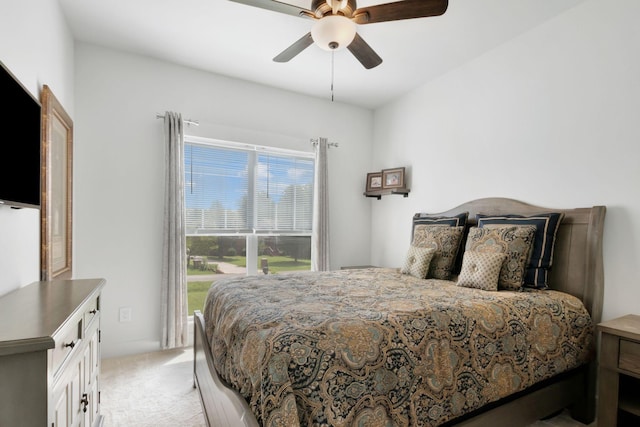 332 Country Club Rd, Winchester, TN 37398 - bedroom featuring light carpet and ceiling fan