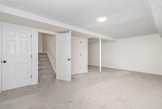 1204 Lambeth Way, Antioch, TN 37013 - finished basement featuring carpet floors and stairway