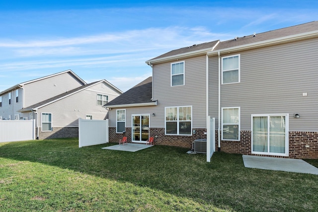 622 Birdie Dr, Spring Hill, TN 37174 - rear view of house featuring brick siding and a patio