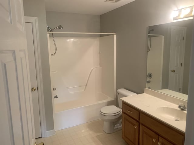 401 Ravencliff Ct, Smyrna, TN 37167 - bathroom with vanity, shower / washtub combination, and tile patterned floors