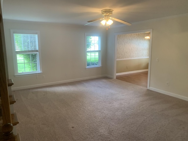 401 Ravencliff Ct, Smyrna, TN 37167 - empty room featuring carpet floors and a ceiling fan