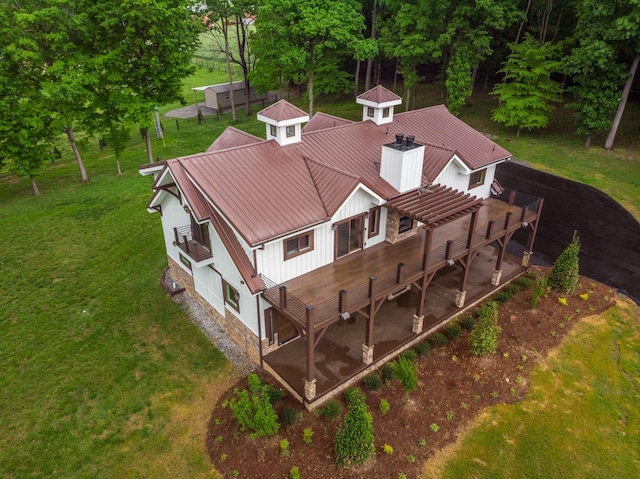 1224 Hangar Dr, Springfield, TN 37172 - aerial view of property and surrounding area