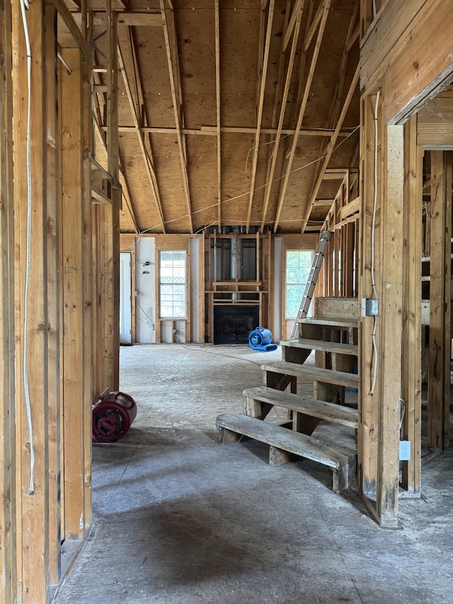 311 Park Glen Dr, Mount Juliet, TN 37122 - miscellaneous room with healthy amount of natural light and vaulted ceiling