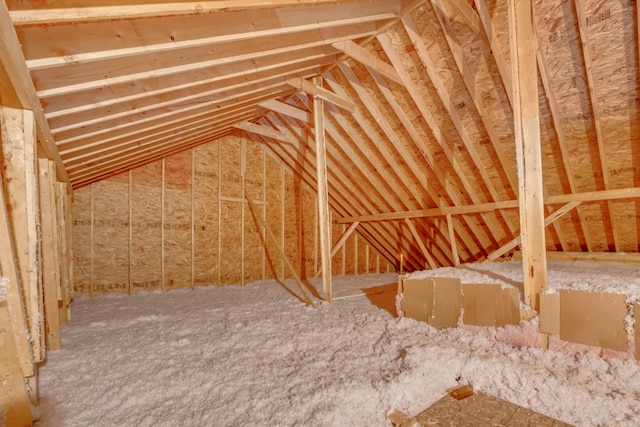 626 Snowshoe Ln, Clarksville, TN 37040 - view of unfinished attic