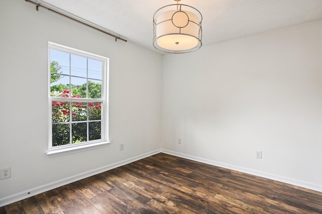 3315 Monoco Dr, Spring Hill, TN 37174 - unfurnished room with plenty of natural light and dark wood-style floors