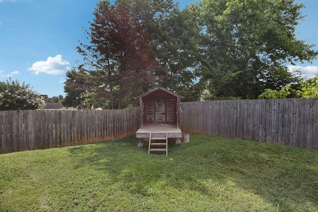 3315 Monoco Dr, Spring Hill, TN 37174 - fenced backyard featuring a storage shed