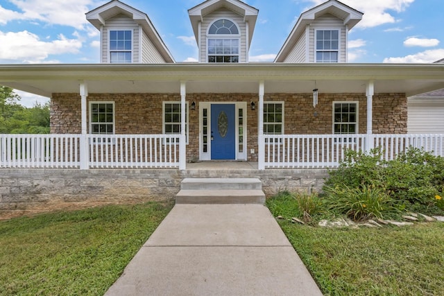 3190 Marthas Chapel Rd, Cunningham, TN 37052 - view of front facade featuring a porch