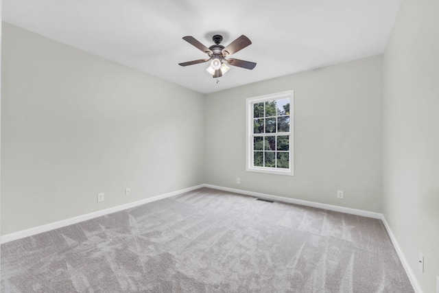 3190 Marthas Chapel Rd, Cunningham, TN 37052 - unfurnished room with a ceiling fan and carpet floors