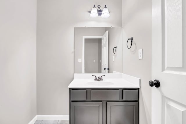 3190 Marthas Chapel Rd, Cunningham, TN 37052 - bathroom featuring vanity and tile patterned flooring