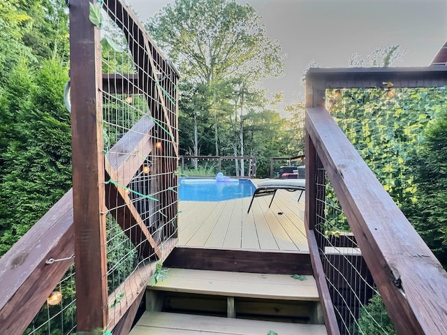 4417 Jackson Hollow Rd, Franklin, TN 37064 - view of wooden terrace
