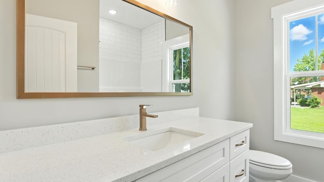 570 Main St S, Ashland City, TN 37015 - bathroom featuring vanity and plenty of natural light
