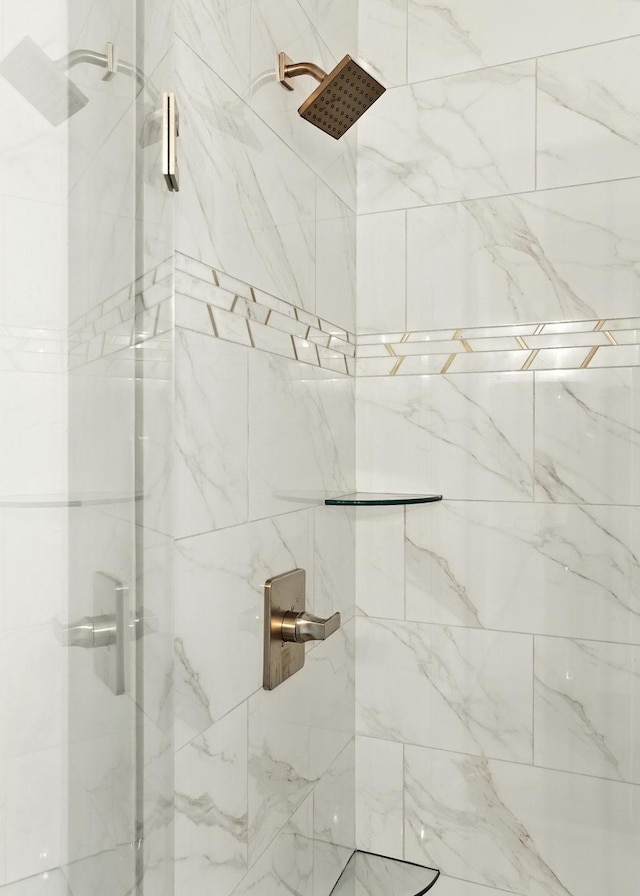 570 Main St S, Ashland City, TN 37015 - full bathroom with a marble finish shower