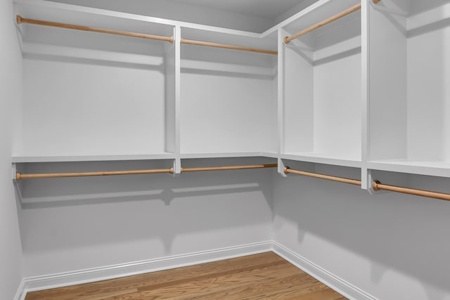 418 Stonemeadow Rd, Clarksville, TN 37043 - walk in closet featuring wood finished floors