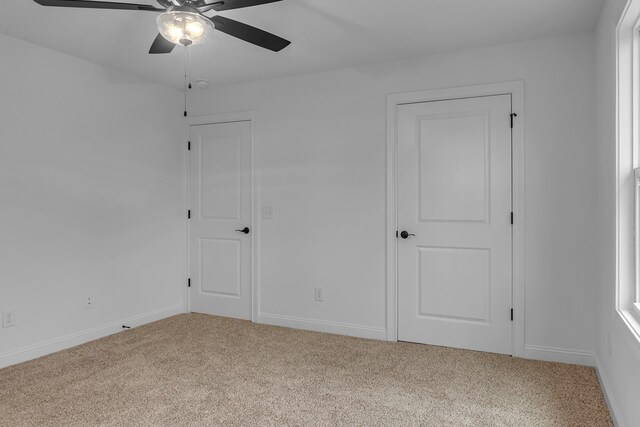 418 Stonemeadow Rd, Clarksville, TN 37043 - unfurnished bedroom featuring carpet and ceiling fan