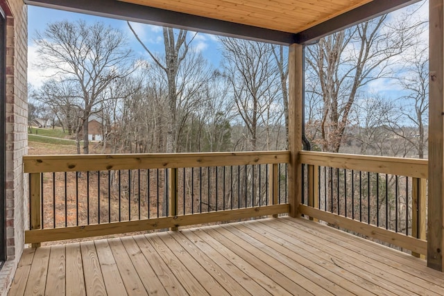 418 Stonemeadow Rd, Clarksville, TN 37043 - view of wooden terrace