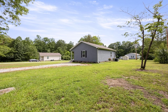 332 Riddle Ln, Estill Springs, TN 37330 - view of grassy yard with dirt driveway