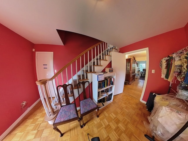 204 Fisher Ave, Carthage, TN 37030 - stairs with baseboards