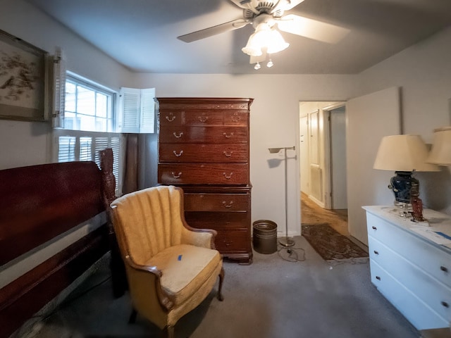 204 Fisher Ave, Carthage, TN 37030 - living area with ceiling fan