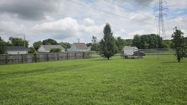 1949 Timberline Cir, Oak Grove, KY 42262 - view of fenced backyard