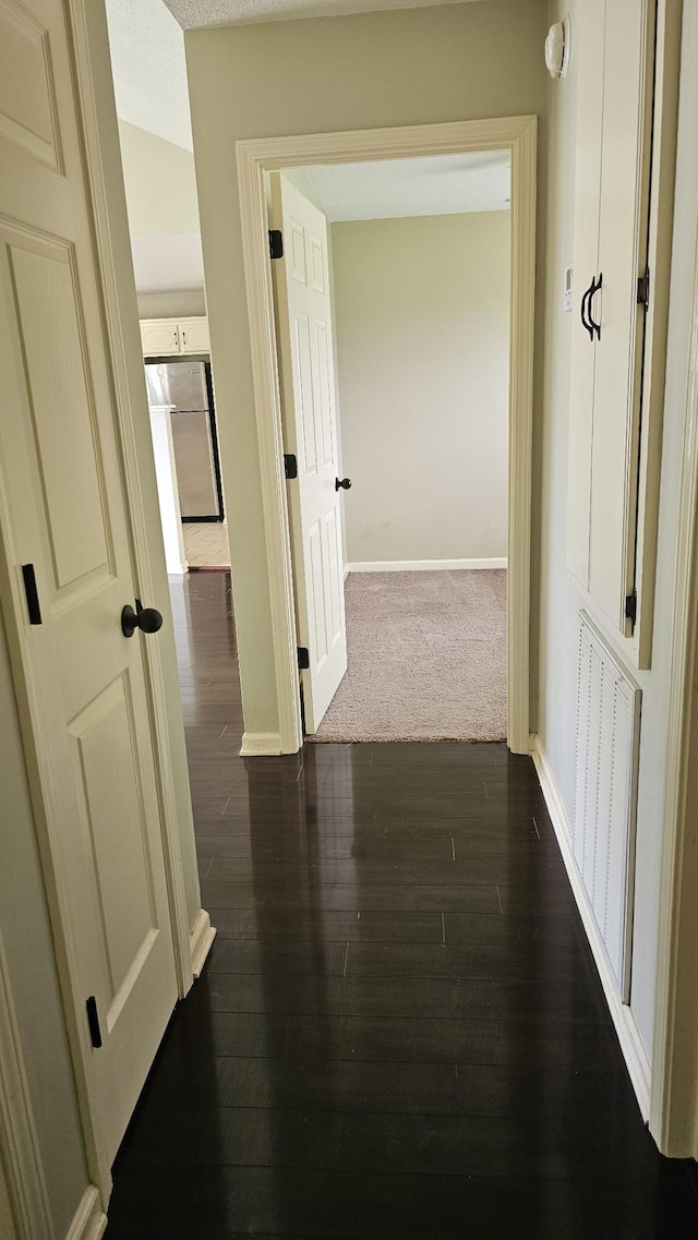 1949 Timberline Cir, Oak Grove, KY 42262 - corridor featuring baseboards and dark wood finished floors
