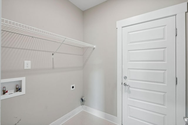 1412 Wrangler Ln, Smyrna, TN 37167 - laundry room with electric dryer hookup and hookup for a washing machine