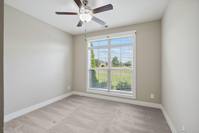 1412 Wrangler Ln, Smyrna, TN 37167 - unfurnished room with light colored carpet and ceiling fan