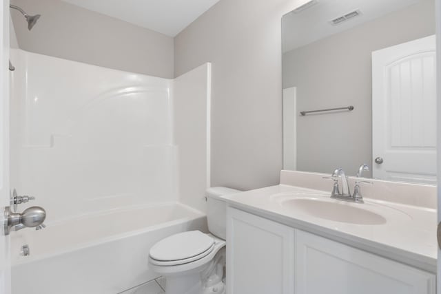 215 Ruth Way, Spring Hill, TN 37174 - bathroom with vanity,  shower combination, and tile patterned floors