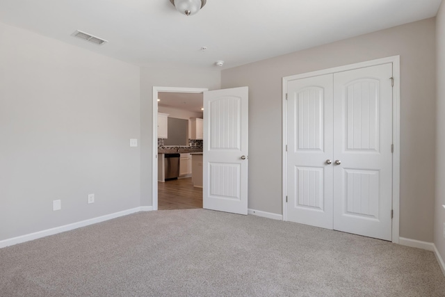 215 Ruth Way, Spring Hill, TN 37174 - unfurnished bedroom with light colored carpet and a closet