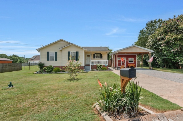 109 Saint Margarett Cir, Columbia, TN 38401 - view of front of house featuring covered porch and driveway
