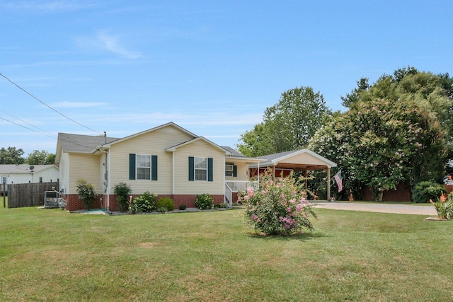109 Saint Margarett Cir, Columbia, TN 38401 - single story home with a carport and concrete driveway