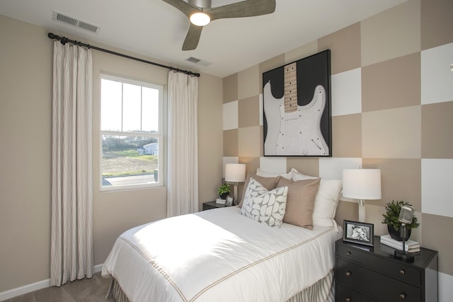 1768 Williamsport Lndg, Columbia, TN 38401 - bedroom with light colored carpet and ceiling fan