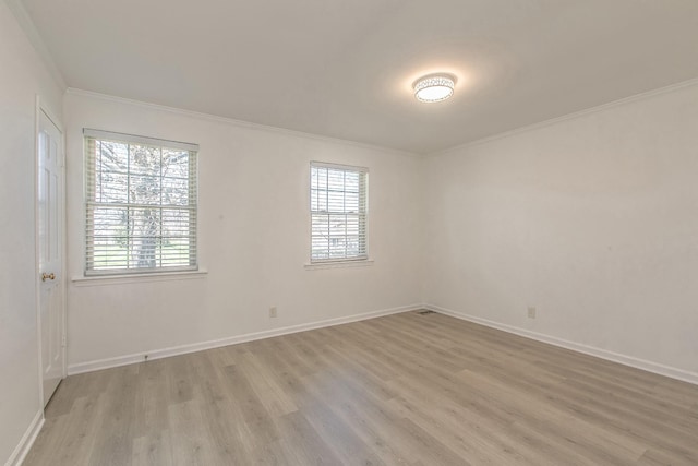 1002 E Northfield Blvd Unit A102, Murfreesboro, TN 37130 - empty room with light wood-style floors, ornamental molding, and healthy amount of natural light