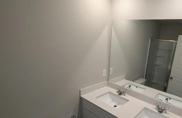 4234 Gandalf Ln, Murfreesboro, TN 37128 - full bathroom with double vanity and a shower stall