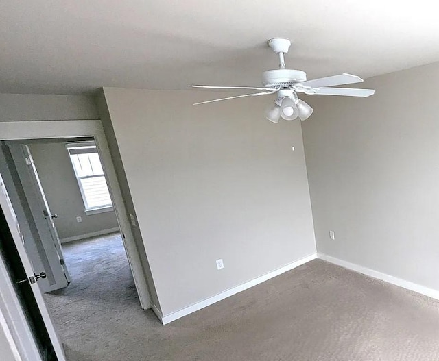 4234 Gandalf Ln, Murfreesboro, TN 37128 - spare room with ceiling fan and carpet flooring