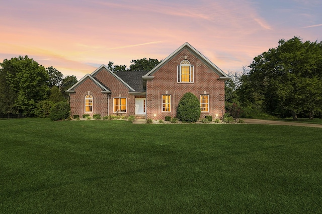 163 Bland Dr, Mount Juliet, TN 37122 - traditional home with brick siding and a yard