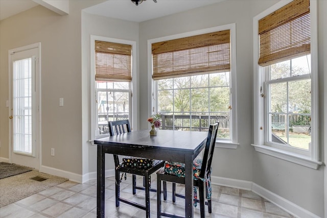 1301 Saybrook Xing, Thompsons Station, TN 37179 - dining area with healthy amount of natural light