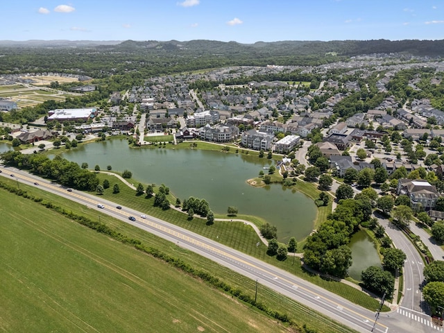 6000 Keats St Unit 202, Franklin, TN 37064 - aerial view of residential area featuring a water and mountain view